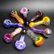 Pipe Smoking Pipes Pyrex Oil Burner Pipe Smoking Accessories Pipes Heady Tobacco Hand Pyrex Colorful Spoon for Cute Chri