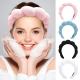 Spa Headband for Women Sponge Puffy Makeup Headband Spa Headband Terry Towel Cloth Fabric Head Band Yoga Washing Face