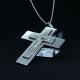 Fashion Top Trendy Stainless Steel Cross Necklace Pendant LPC472-1