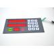 Push Button Metal Dome Membrane Switch With Colored Transparent Window