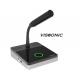 CAT5 Wired Digital Discussion Desktop Conference Microphone With 128 * 32 OLED Display