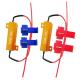Rx24 10W 25W 50W 6RJ LED Light Wirewound Resistor Led Resistor Turn Signal With Clamp Resistor
