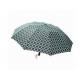 3 Section Folding Auto Open Umbrella , Printed Automatic Open Close Umbrella OEM