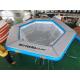 Drop Stitch DWF Material Inflatable Dock For Swimming With Pool Anti-Jellyfish For Adults And Kids