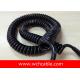 UL Spiral Cable, AWM Style UL21918 28AWG 8C VW-1 125°C 300V, TPE / TPE