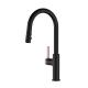 AE45107MB Kitchen Mixer Faucet Matte Black With Pull Down Sprayer