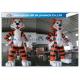 4.5m Standing Tiger Inflatable Cartoon Characters Inflatable Tiger Suit Blow Up