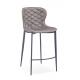 75cm PU Leather Painted Counter Stool For Kitchen Living Room