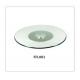 China factory special produce tempered glass lazy susan for hotel or restaurant