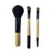 3pcs Cosmetic Brush Set , Mini Makeup Brushes For Travel 