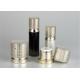 The capacity is 30ml of gold bottle black Empty Makeup Containers