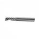 Polished Solid Carbide End Mills WoodWorking 4mm Coated Carbide Tools