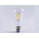 ST64 LED Edison Filament bulb light  220 glass cover for replacing traditional incandescent bulbs for indoor lightings