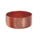 150 PSI Pressure Rating Copper Pipe Protection Cap with Polished Finish