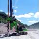 Drill Machine Hydraulic Small Piling Rig Equipment Excavator Chassis Max.  Kr220c