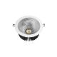 High CRI IP44 Fixed 15W COB LED Downlight 1800LM 0 - 10V Dimmable / Dali Dimmable
