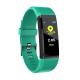id115 Color Screen Waterproof Smart Band with Heart Rate Monitor Wristband Bracelet Blood Pressure