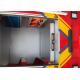 Fire Truck Flat Tray And Alumina Alloy Material Drawer With Locking Mechanism