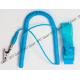 Blue Color Esd Wrist Strap Stretching About 3M
