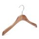 natrual color wooden hanger with T shape pit on two shoulders