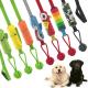 Interactive Sound Pet Chew Toys Tug War Cotton Squeaky Dog Ball Rope