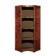 living room Home Office Bookcase Genuine Leather Coner Plywood Frame With Trundles