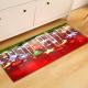 Christmas Long Strip Washable Kitchen Carpet For Sofa Area