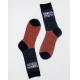 Sweat Absorbent Breathbale Patterned Dress Socks With Different Colors
