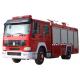 10CBM 4X2 290HP Fire Fighting Truck , Agricultural Fire Engine Truck For Landscaping