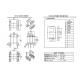 BEF2003 EF20 Horizontal 3 3 PIN Power Distribution Transformer Ultimate Solution for 220v to 110v Conversion