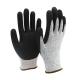 ANSI A4 Cut Proof Level 5 Hand Protective Gloves Non Slip Sandy Nitrile Coated Cut Resistant Gloves Arbeit Handschuhe