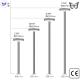 Quality 6.5W 5years warranty LED Solar Street Light Garden Lighting with 1.5/1.8/2.1 Height of Pole for Yard Parking Lot