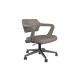 855mm Aluminium Base Executive Swivel Gas Lift Desk Chair ABS Back Frame PP