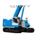 SQ250A Hydraulic telescopic Crawler Crane for piling , 1.79rpm Slewing speed 3m Lifting range