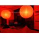 DMX Colored Inflatable Lighting Decoration Glow Balloons In Red Pink Yellow Orange 16 Colors