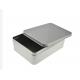 Waterproof Tea Tin Boxes ISO9001 CMYK 4C Metal Storage Case