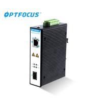 Wall - Mount Industrial Ethernet Switch 1 Port Supports Daisy - Chain Connection