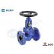 Cast Iron Globe Valve , Manual Operation Globe Valve Flange Type