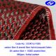 High Tensile Strength Red Carbon Fiber Kevlar Hybrid With Jacquard Fishtail Pattern