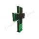 Rich Playback Mode P10 Pharmacy Green Cross Led Display 3 Years Warranty