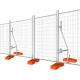 Portable Windbreak Fence Panels / Temporary Outdoor Fence 2.4m width 3mm diameter