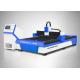 Large Area 2000W CNC Laser Cutting Machine Blue For Sheet Metal Stainless Copper Aluminum
