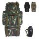 Big Outdoor Tactical Bag / Camouflage Army Military Travel Backpack Oxford With Rain Cover