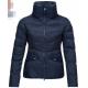 Mid Thickness Ladies Quilted Puffer Jacket , Breathable Womens Warm Puffer Coat