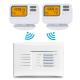 CE Wireless Room Thermostat Weekly Programmable Multi Zone Thermostat Pack