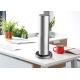 Desktop Cylindrical 200m³ Air Nebulizing Aroma Diffuser In Black And Silver With 100ml Canister
