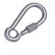 High Polished Steel Snap Hook Carabiner Hook Heavy Duty