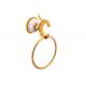 Classic Design Wall mounted Bathroom Accessories Towel Ring Brass and Zinc Alloy