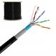 PE 305M 1000Ft Waterproof 4P FTP / Cat5E Lan Cable , Outdoor Network Cable