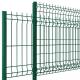 Outdoor Power Coated 3d Welded Wire Fence Bent High Security Curved Mesh